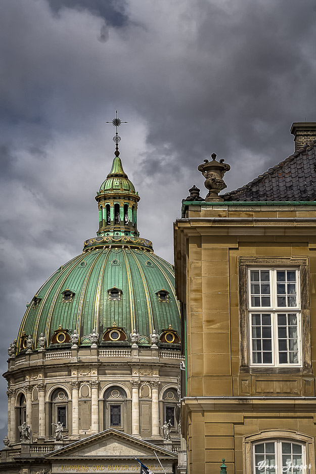 Dome of Frederik's Church, Copenhagen